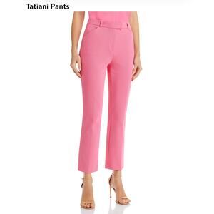HUGO BOSS Women's Tatiani Pink Pants | Size 16